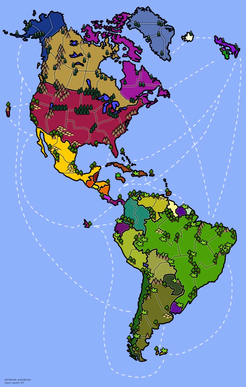 the map